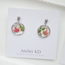 Charger l'image dans la galerie, Boucles d'oreilles Fôret - rond