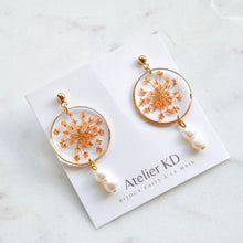 Load image into Gallery viewer, Perla earrings - round
