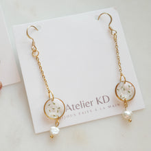 Load image into Gallery viewer, Perla earrings - round (mini)