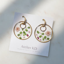 Charger l'image dans la galerie, Boucles d'oreilles Chloé version Thalia - rond  - (XL)