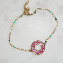 Load image into Gallery viewer, Dona Bracelet - fuchsia