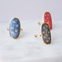 Charger l'image dans la galerie, Bague Celeste - oval (ajustable)