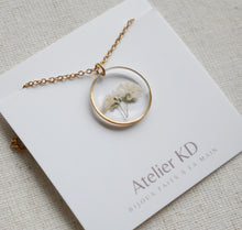 Charger l'image dans la galerie, Collier Gigi duo blanc - rond (medium)