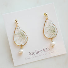 Charger l'image dans la galerie, Boucles d'oreilles Perla - goute (moyen)