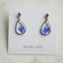 Charger l'image dans la galerie, Boucles d'oreilles Blu - goute (médium)