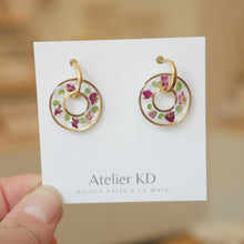 Charger l'image dans la galerie, Boucles d'oreilles Chloé version dona - rond  - 20mm