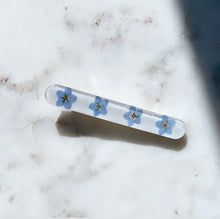 Charger l'image dans la galerie, Barrette à cheveux - Myosotis