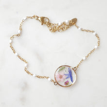 Load image into Gallery viewer, Spring pink duo earrings - XL
