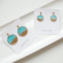 Load image into Gallery viewer, Copy of Tulum Earrings-heart (small)
