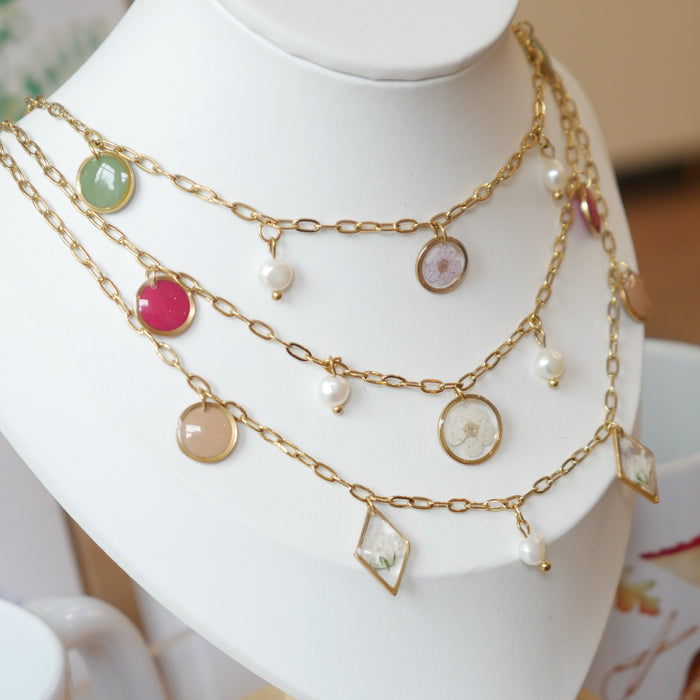 Alba trio necklace