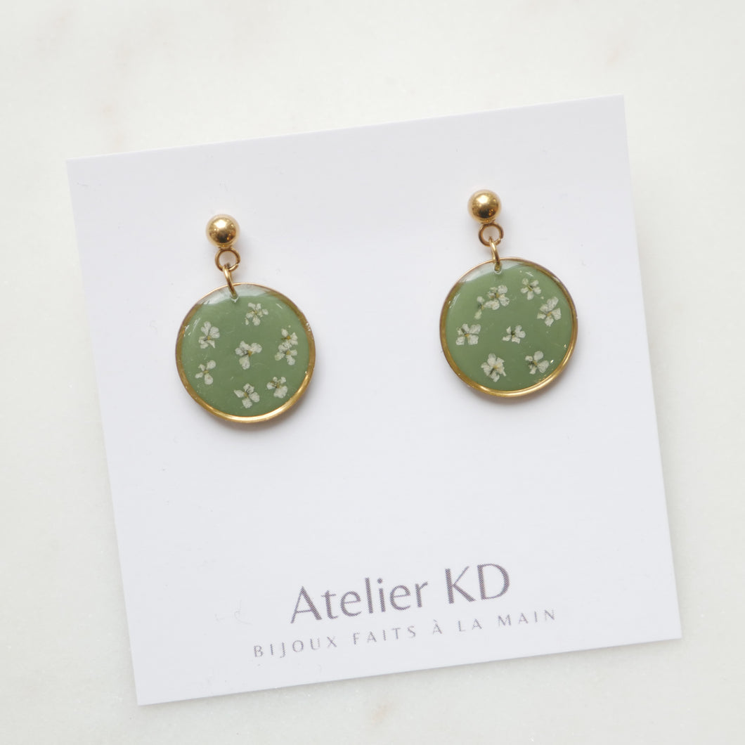 Boucles d'oreilles Dona - rond 16mm - Edition spéciale automne 2025