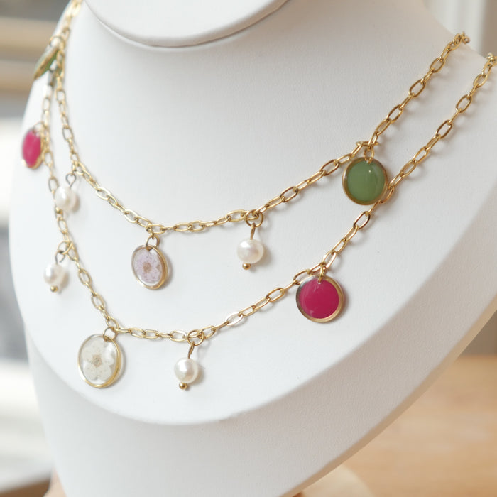 Alba trio necklace