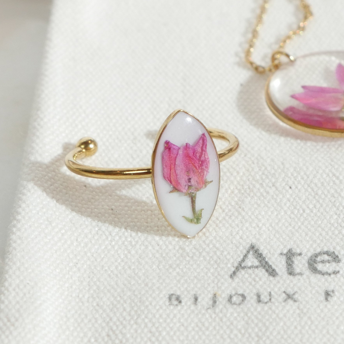 Bague Rosa ajustable