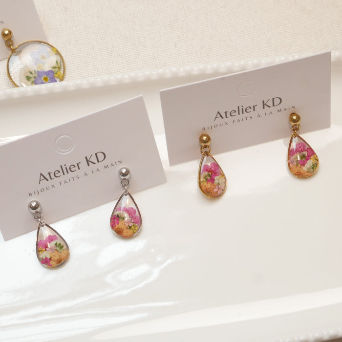 Boucles d’oreilles bouquet - Goutes