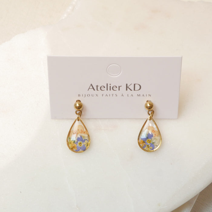 Boucles d’oreilles bouquet - Goutes