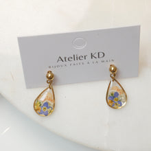 Charger l'image dans la galerie, Boucles d’oreilles bouquet - petites Goutes
