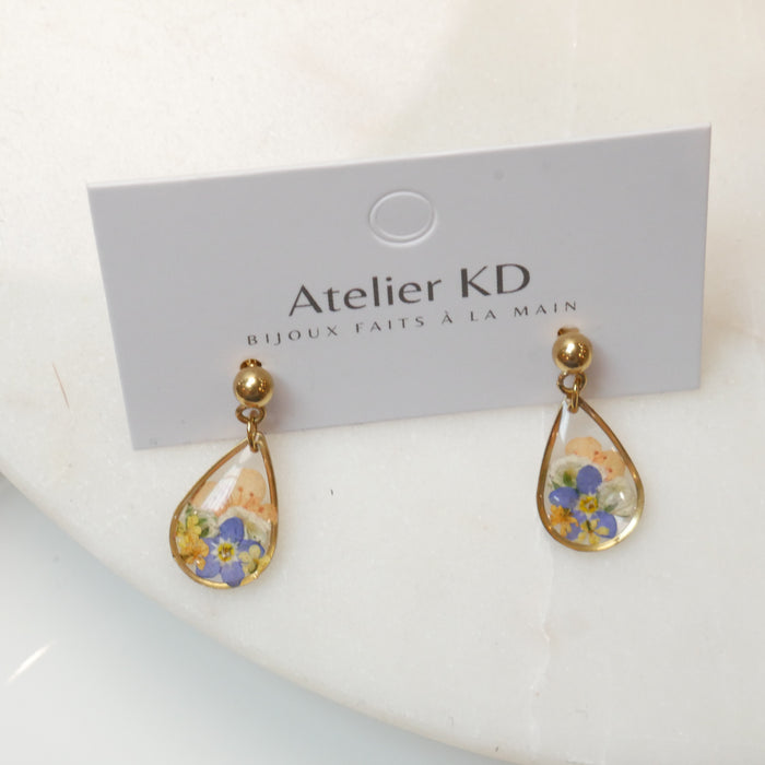 Boucles d’oreilles bouquet - Goutes