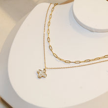 Cargar imagen en el visor de la galería, Collier double Théa
