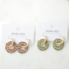 Charger l&#39;image dans la galerie, Boucles d&#39;oreilles Dona (moyen 20mm) - Edition spéciale automne 2025
