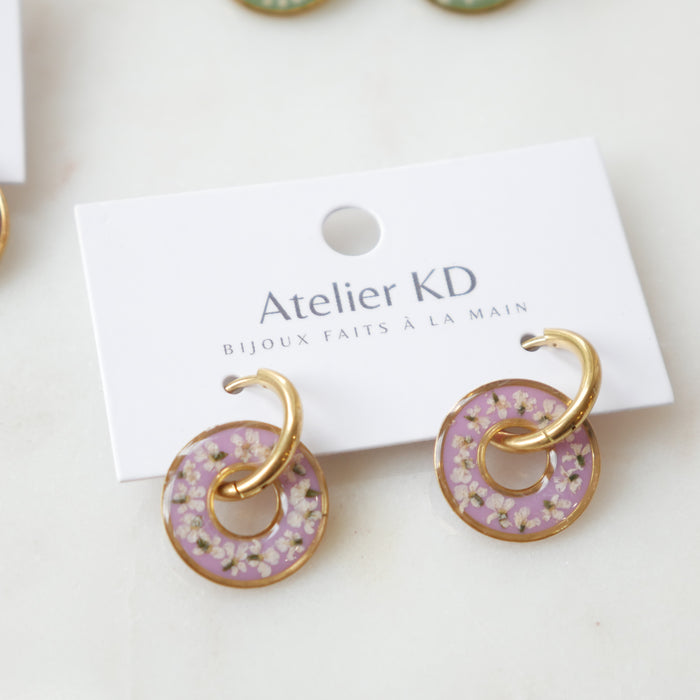 Boucles d'oreilles Dona (16mm) - Édition spéciale automne