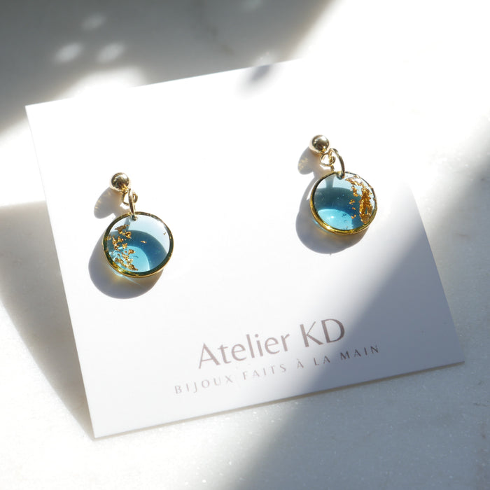 Céleste earrings - round (mini)