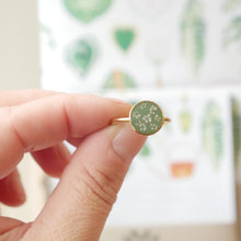 Charger l&#39;image dans la galerie, Bague automne - moyen rond  (ajustable)
