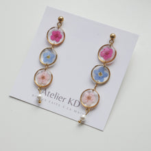 Load image into Gallery viewer, Perla trio earrings - round
