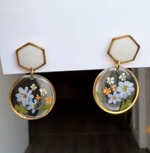 Load image into Gallery viewer, Boucles d&#39;oreilles duo summer - rond (medium)
