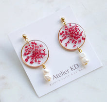 Load image into Gallery viewer, Perla earrings - round
