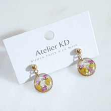 Charger l'image dans la galerie, Boucles d’oreilles bouquet - petits ronds
