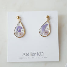 Charger l&#39;image dans la galerie, Boucles d&#39;oreilles Léa - goutes (moyen 15mm)
