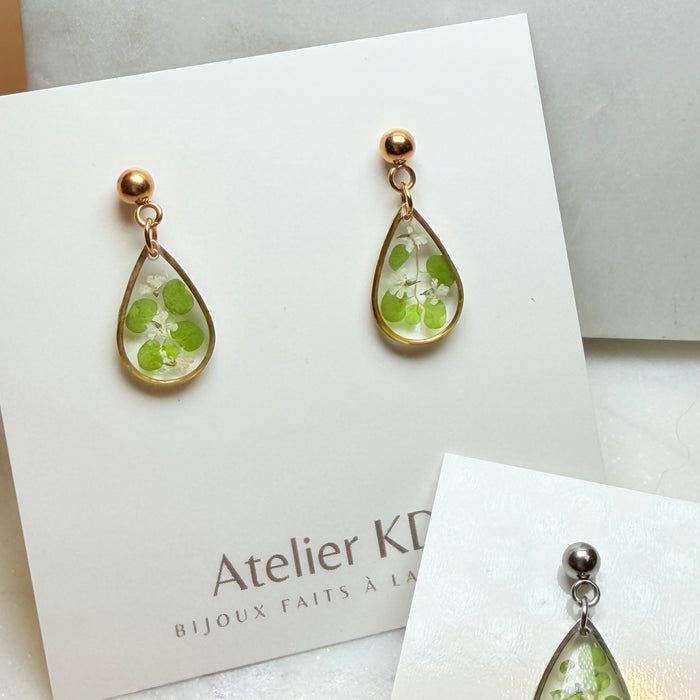 Boucles d’oreilles Chloé - goute