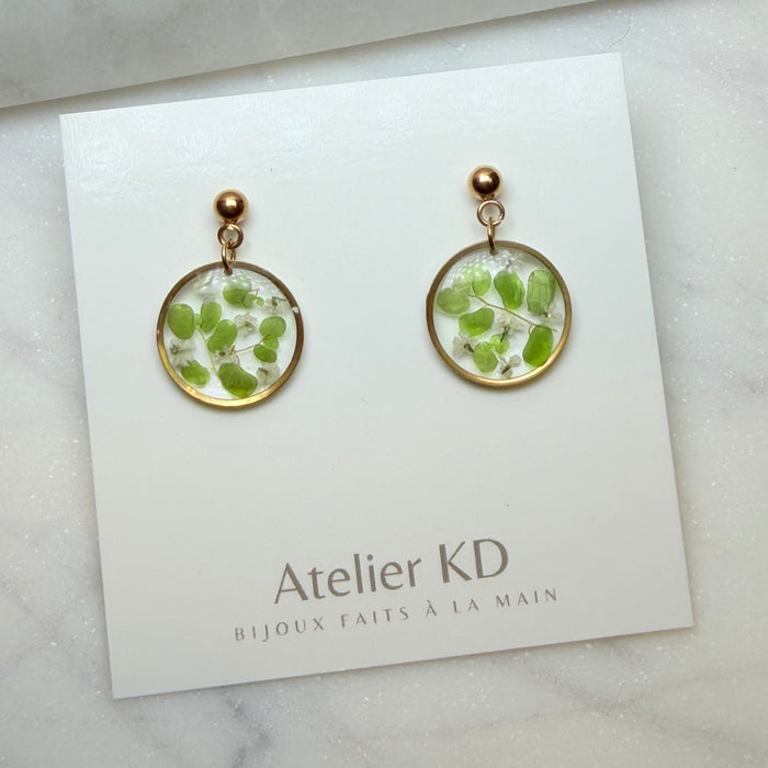 Boucles d’oreilles Chloé - rond