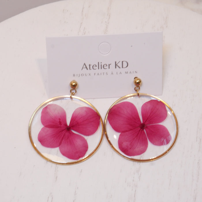 Boucles d’oreilles Ora - Rond 35mm