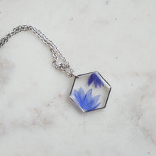 Charger l&#39;image dans la galerie, Collier Blu - hexa (moyen)
