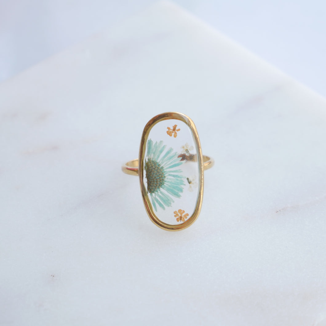 Bague Sunny-  oval (ajustable)