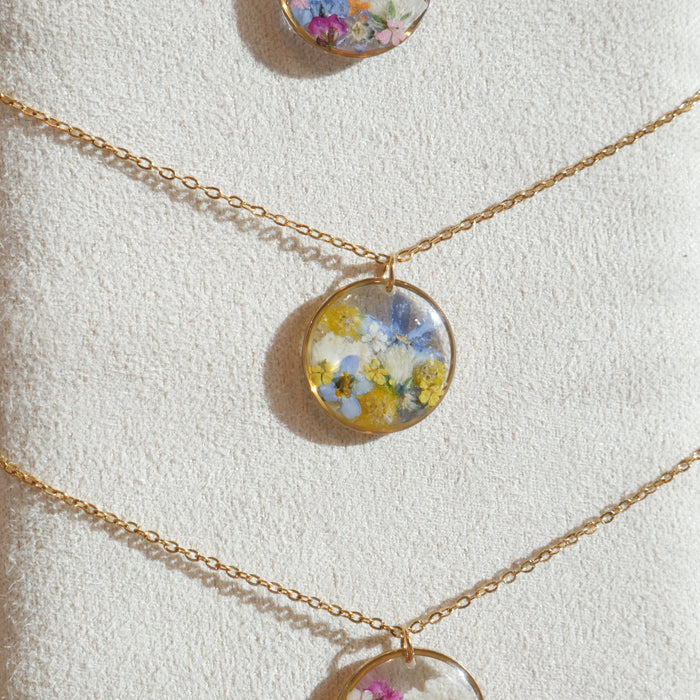 Collier bouquet - rond