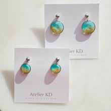 Load image into Gallery viewer, Tulum earrings-heart (small)
