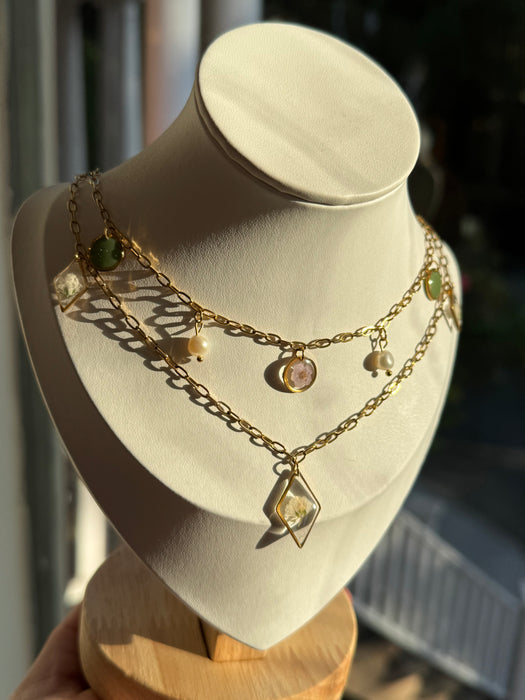 Alba trio necklace