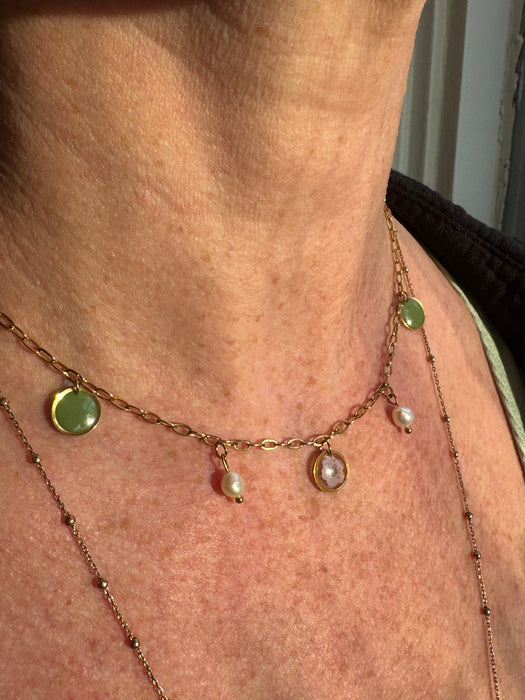 Alba trio necklace
