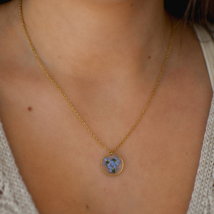 Collar Myosotis - (pequeño)