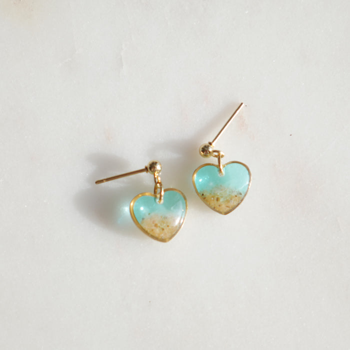 Copy of Tulum Earrings-heart (small)