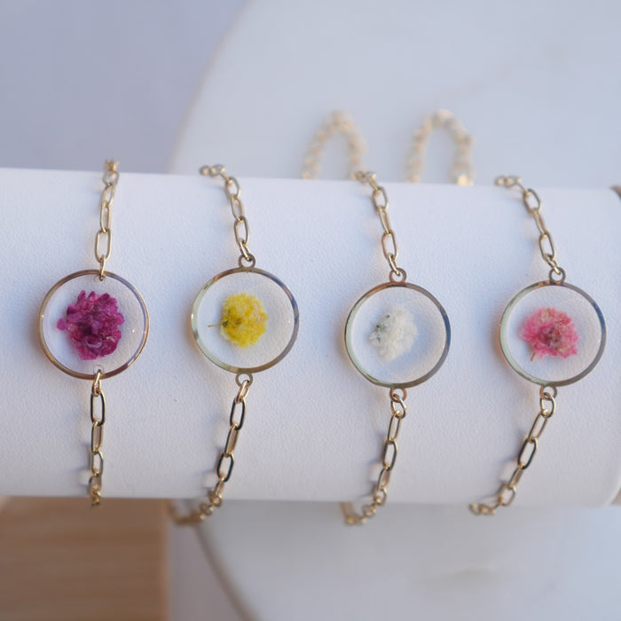 Pulsera Sofia azul - hexa medio