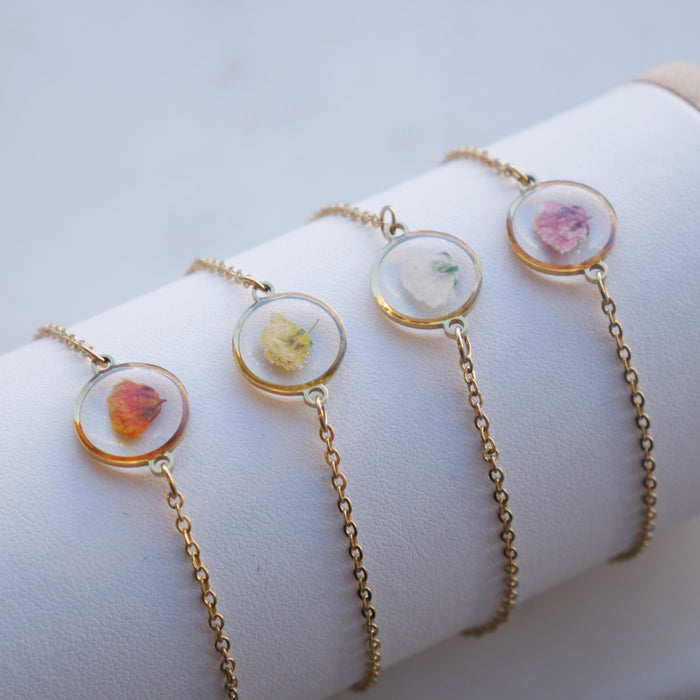 Pulsera Sofia azul - hexa medio