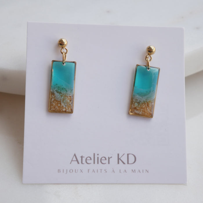 Pendientes colgantes Tulum (medianos)