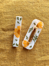 Load image into Gallery viewer, Hair barrette - Fern and daisies
